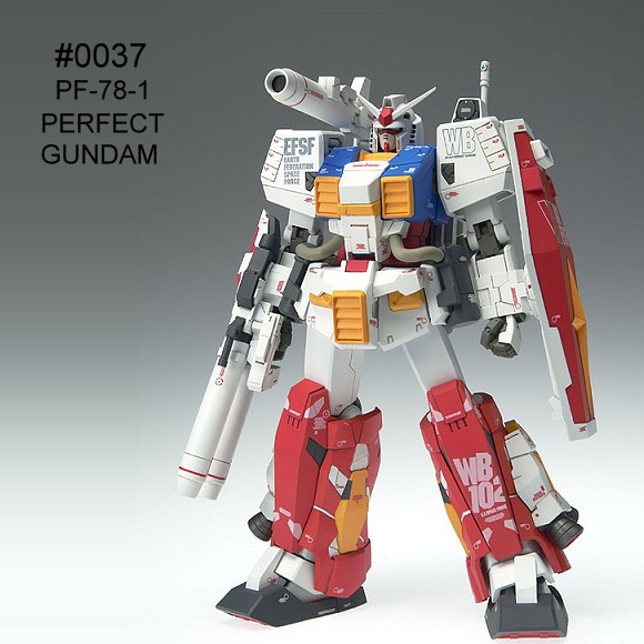 GFF #0037 PF-78-1 Perfect Gundam.鋼彈完成品FIX系列.麗王.鋼彈.玩具