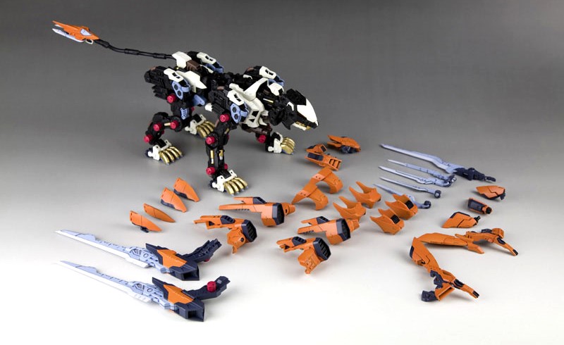 壽屋ZOIDS 洛伊德RZ-041 長牙獅零式修奈達裝備Marking Plus Ver. .3月