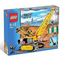 City Lego Dump Truck on Lego City Crawler Crane