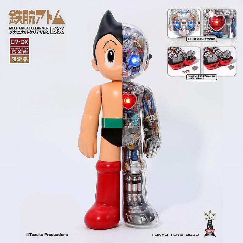 Tokyo Toys 原子小金剛合金透明版（DX版）.11月預購品.麗王